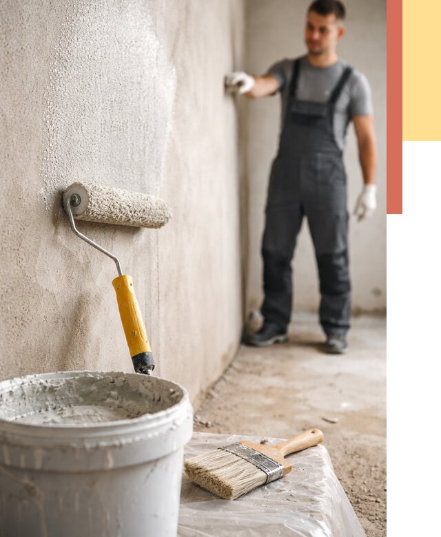 Нанесение бетоноконтакта на стены в Сосногорске от 4333 руб. быстро и недорого | ОТДЕЛОЧНИК-Сно