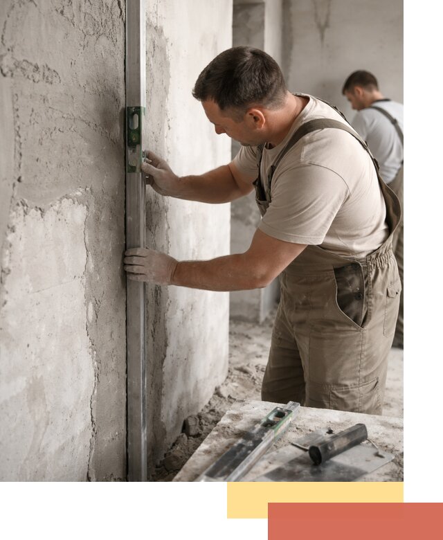 Установка штукатурных маяков в Сосногорске с гарантией качества