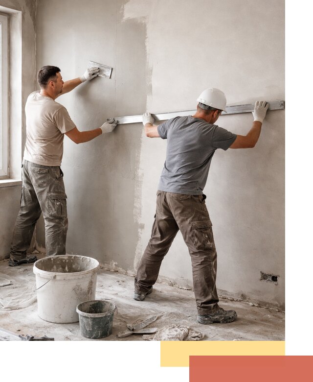 Штукатурка стен под покраску в Сосногорске качественно и быстро