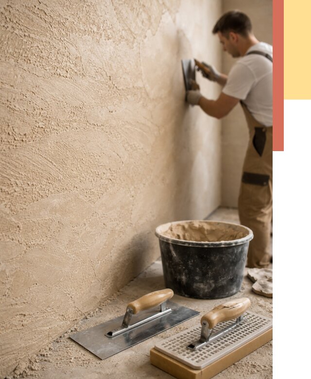 Декоративная штукатурка травертин в Сосногорске от 1857 руб/м2 — качественно и недорого | ОТДЕЛОЧНИК-Сно