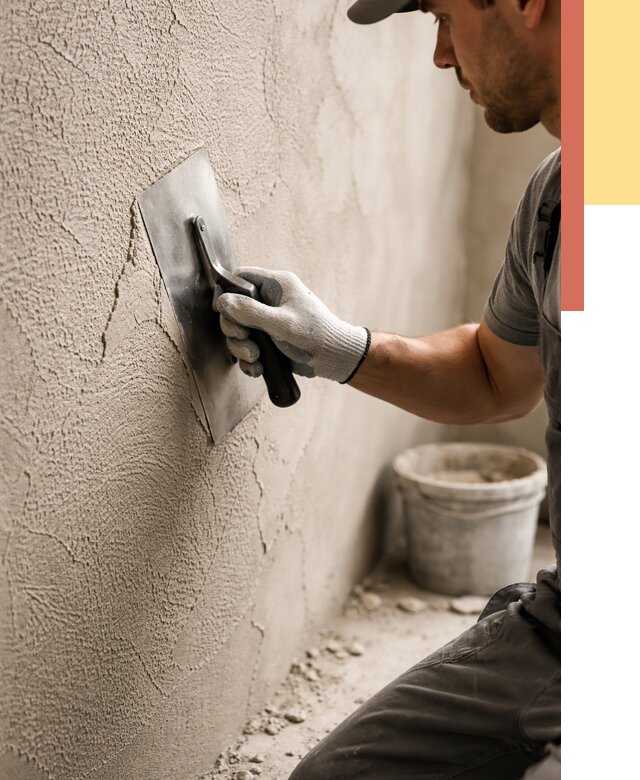 Структурная штукатурка стен в Сосногорске от 4642 руб. под ключ | ОТДЕЛОЧНИК-Сно