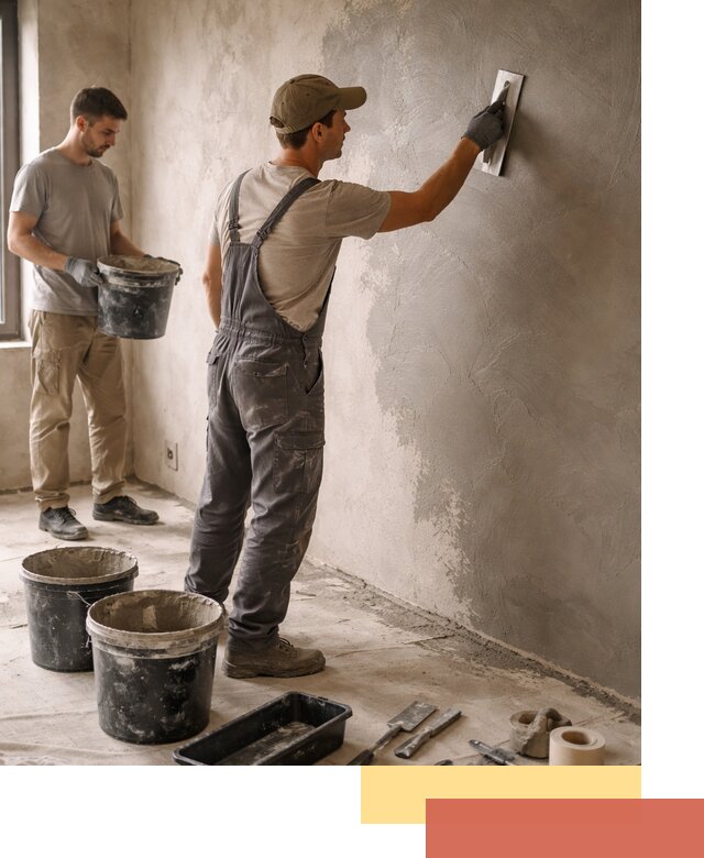 Нанесение микроцемента на стены в Сосногорске качественно и быстро