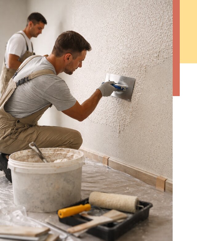 Нанесение жидких обоев в Сосногорске от 7737 руб./м2 — быстро и недорого | ОТДЕЛОЧНИК-Сно