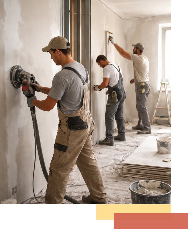 Профессиональная отделка стен в Сосногорске качественно и в срок