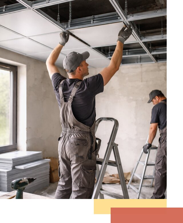 Монтаж кассетного потолка в Сосногорске качественно и быстро