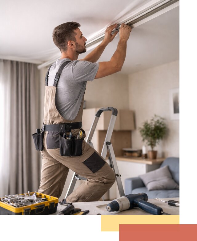 Ремонт натяжных потолков в Сосногорске — качественно и оперативно