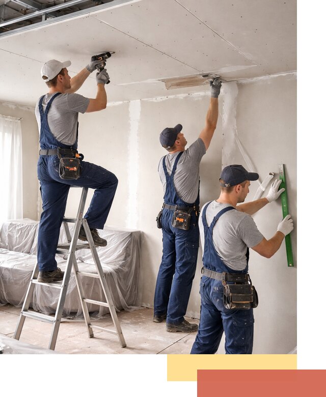 Профессиональная отделка потолка в Сосногорске быстро и качественно